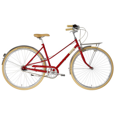 Bicicleta holandesa CREME CAFERACER SOLO Mujer Rojo 0